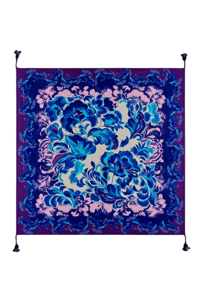 Johnny Was Liatris Silk Scarf - C97426-2