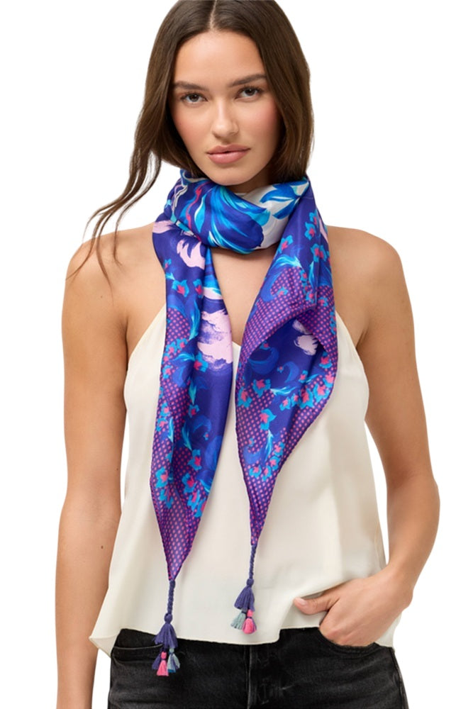 Johnny Was Liatris Silk Scarf - C97426-2