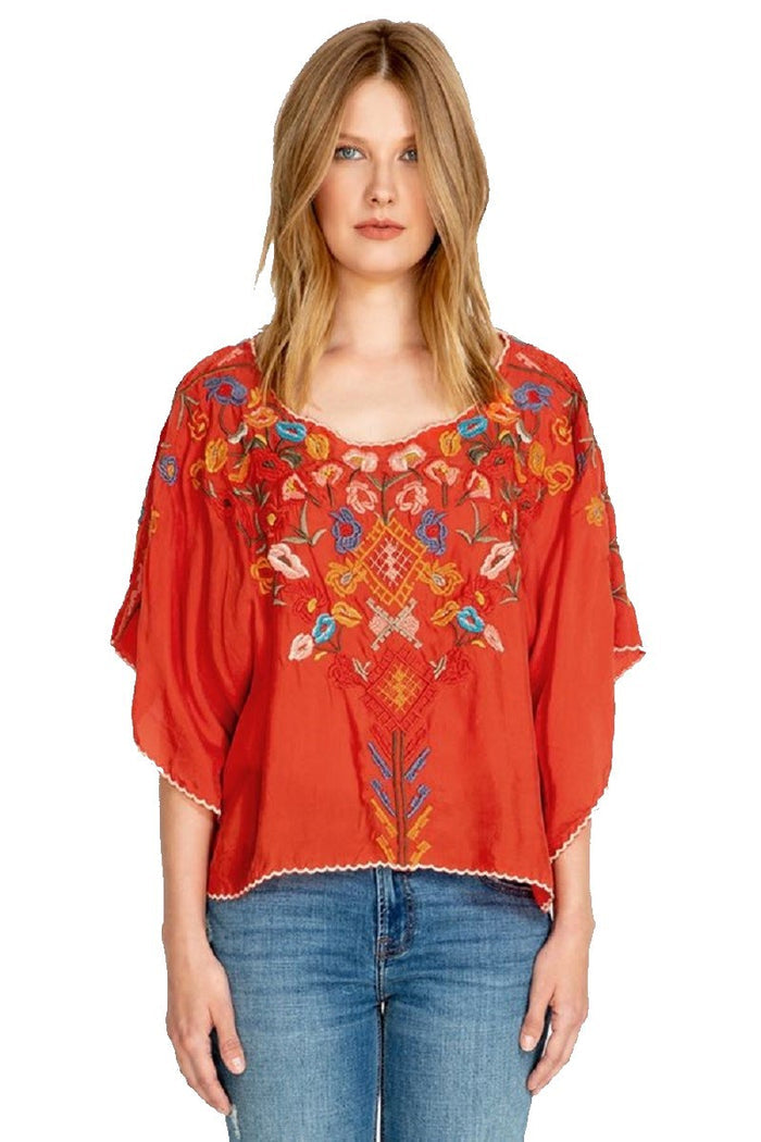 Johnny Was Lombriga Cupra Blouse - B14619-5