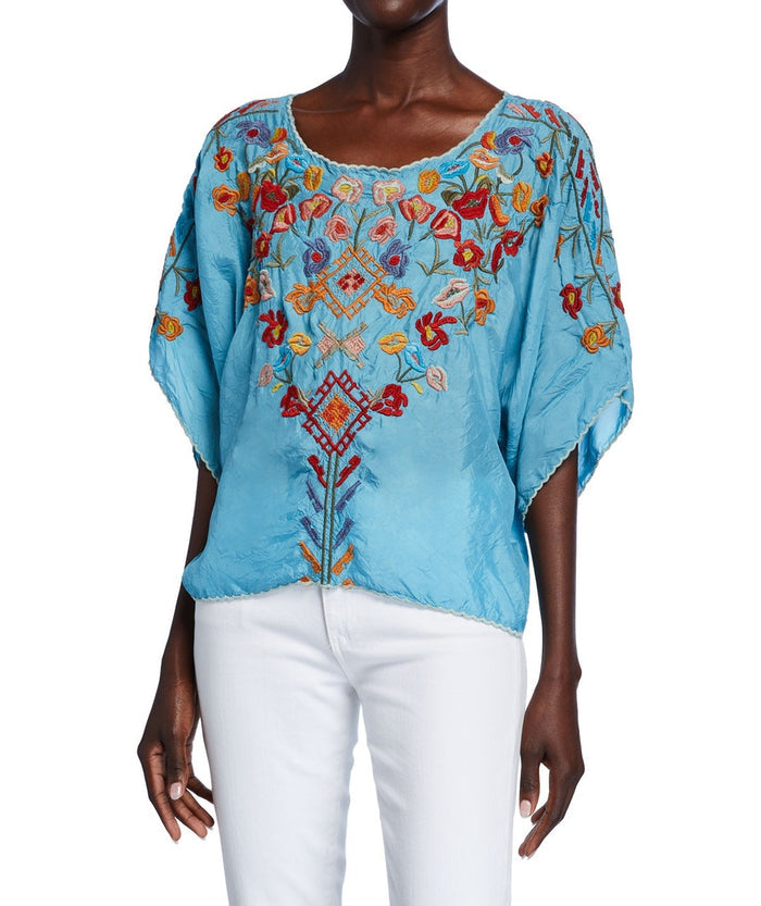 Johnny Was Lombriga Cupra Blouse - B14619-5
