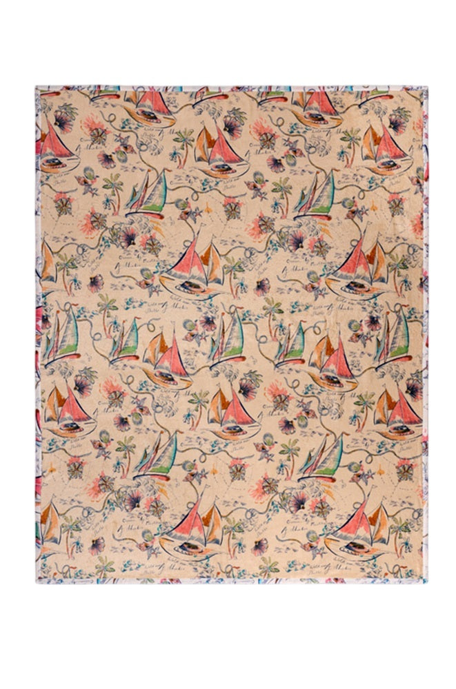 Johnny Was Marina Travel Blanket - H13626-5