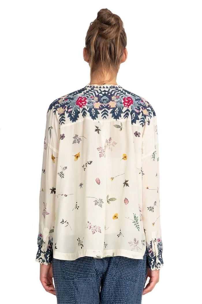 Johnny Was Nostra Silk Blouse - B10520A8