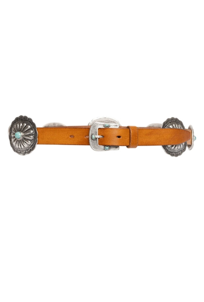 Johnny Was Petalo Italian Leather Conch Belt - RB3225-4