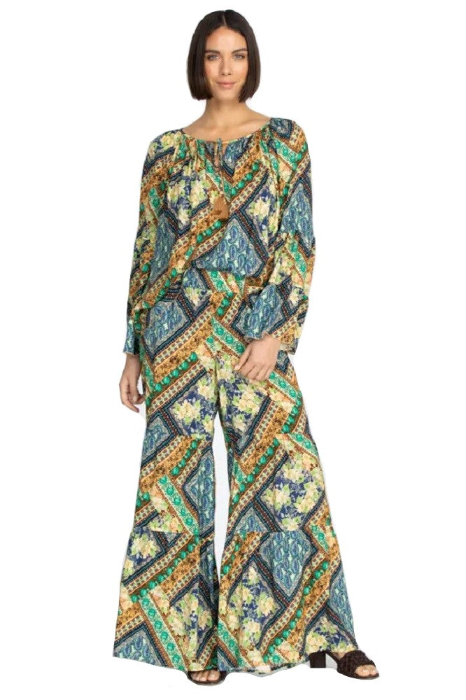 Johnny Was Rivera Tiered Pants - L63022-E