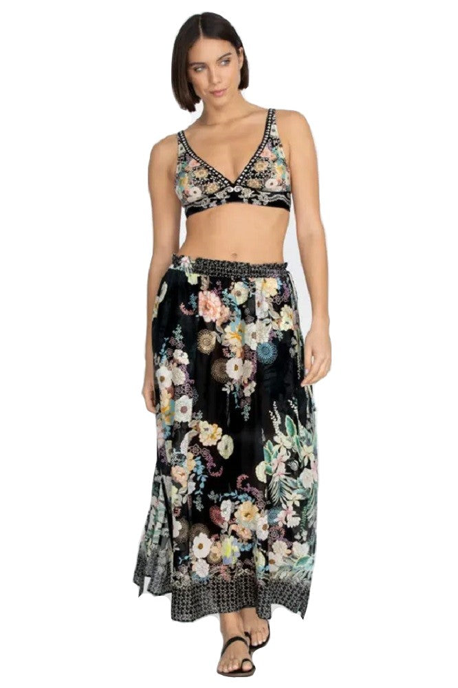 Johnny Was Side Tie Maxi Skirt - CSW9223-J