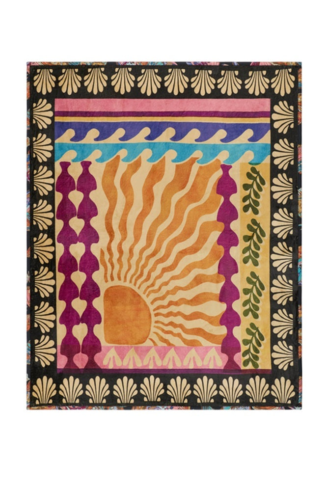 Johnny Was Solstice Scarf Travel Blanket - H11625-E
