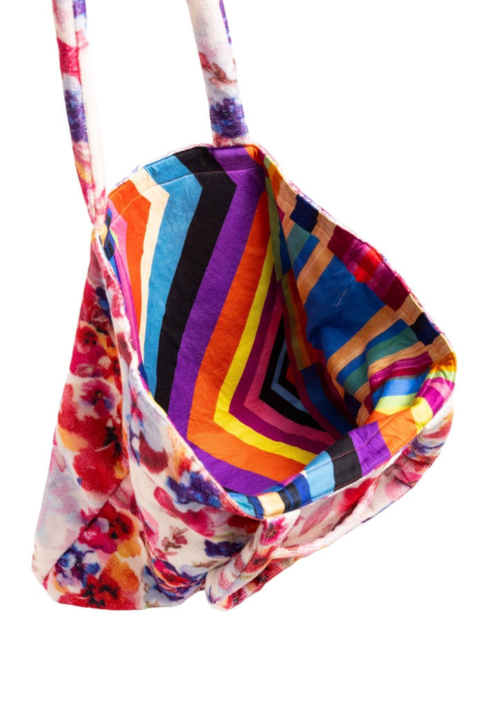 Johnny Was Summer Days Terry Beach Tote Bag - CSW2824-Y