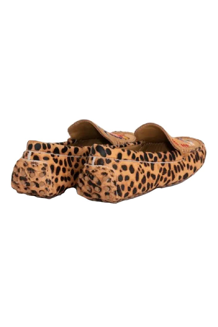 Johnny Was Taline Leopard Mocassin Shoes - JWS6021-6