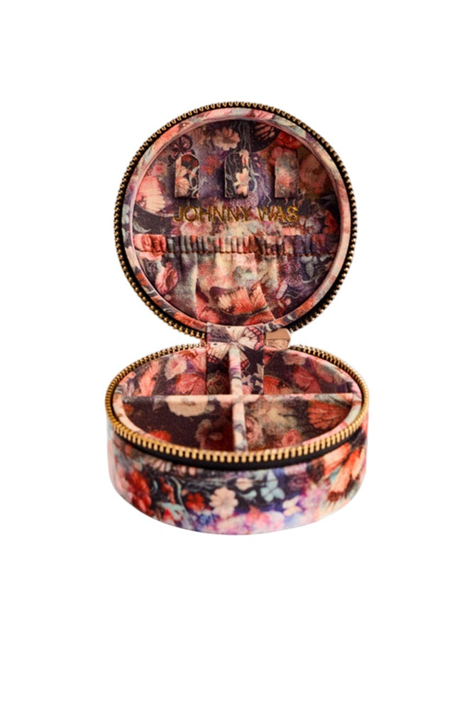 Johnny Was Teyros Velvet Jewelry Box - H89325-O
