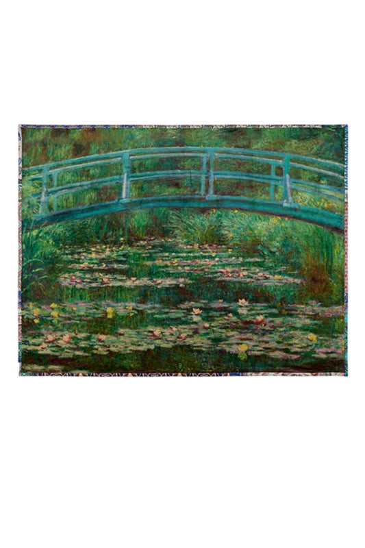 Johnny Was The Japanese Footbridge Travel Blanket - H12826-3