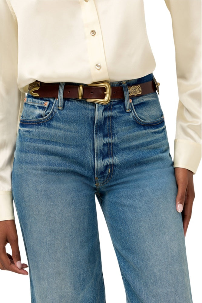 Johnny Was T.moro Guscio Italian Leather Conch Belt - RB6226-7