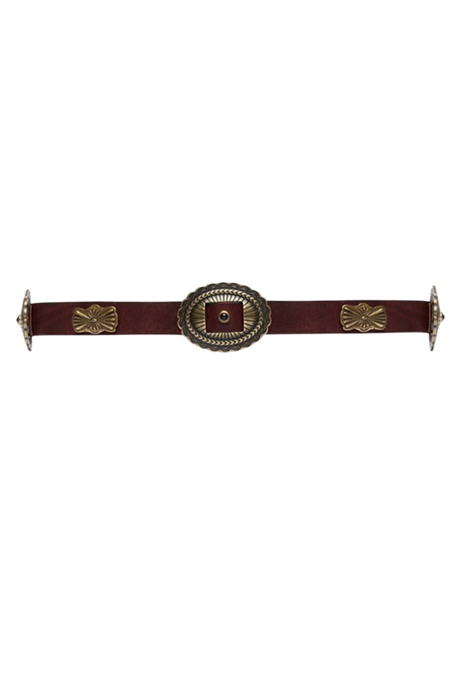 Johnny Was T.moro Guscio Italian Leather Conch Belt - RB6226-7