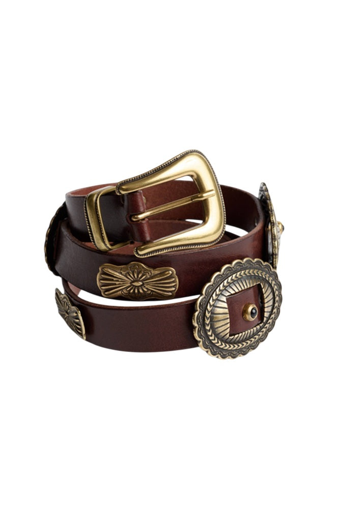 Johnny Was T.moro Guscio Italian Leather Conch Belt - RB6226-7
