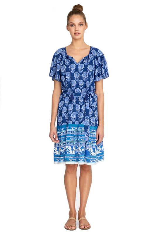 Johnny Was Yao Short Sleeve Cover Up Swimwear - CSW8121-F