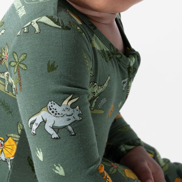 Jurassic Park: Safari Bamboo Convertible Footie
