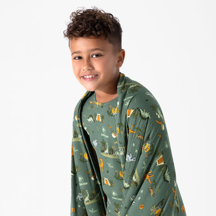 Jurassic Park: Safari Bamboo Kids Pajama Short Set