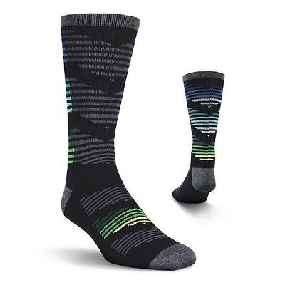K. Bell Kurb Men's Chevron Icon Crew Socks One Size - KRM16H055-01