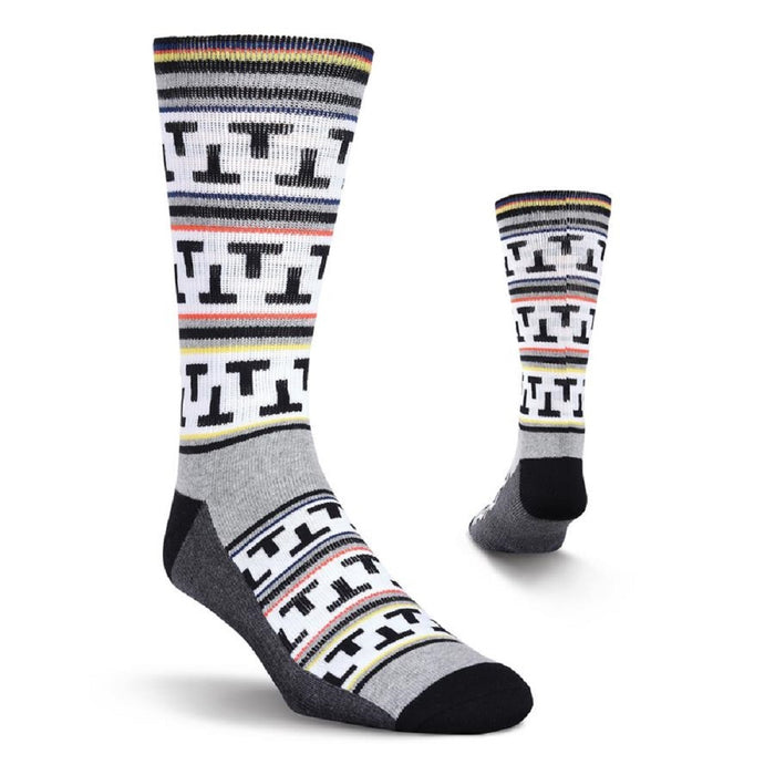 K. Bell KurB Men's Tnt Sport Fashion Crew Sock One Size - KRM16H059-01