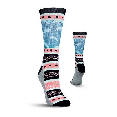 K. Bell KurB Women's Ebb & Flow Sub Crew Socks One Size - KRW16H032-01