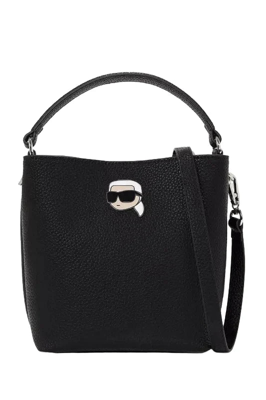 KARL LEGERFELD Ikon Pebble Bucket Bag KB42 - Runner