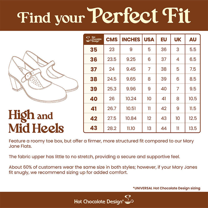 Katrina Women's Mary Jane Mid Heels