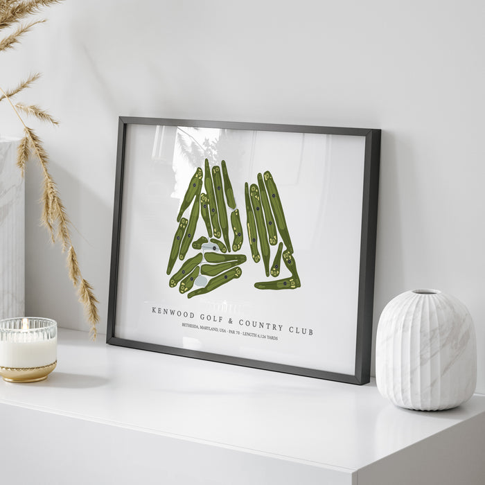 Kenwood Golf & Country Club | Golf Course Map | On Table