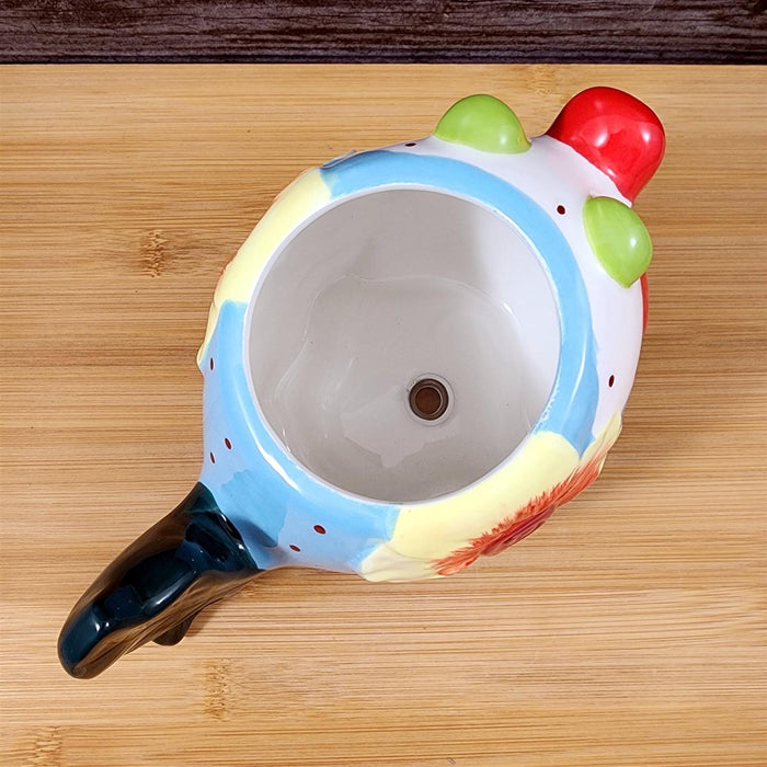 Kissy Fish Planter Succulent Plant Pot Holder Ceramic Miss Lorelei Blue Sky