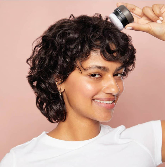 KITSCH Dark Volumizing Rice Protein Dry Shampoo with Puff