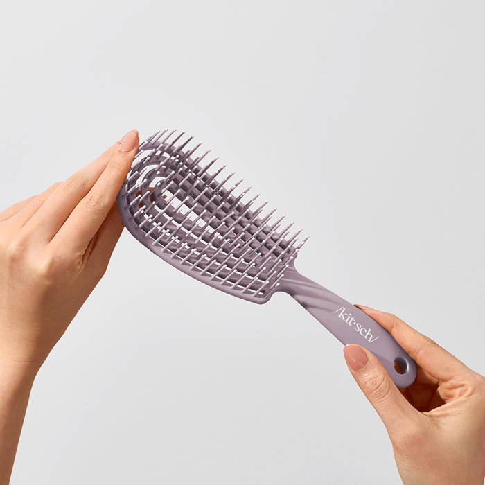 KITSCH Detangling Flexi Brush - Soft Violet