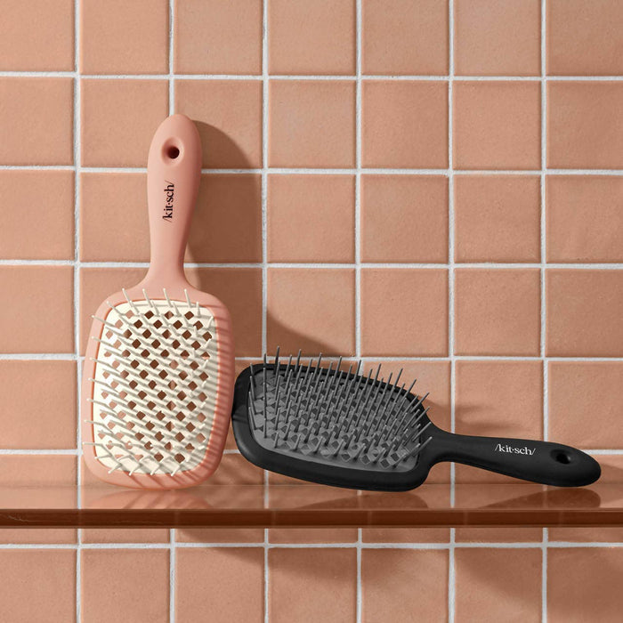 KITSCH Vented Paddle Brush - Terracotta