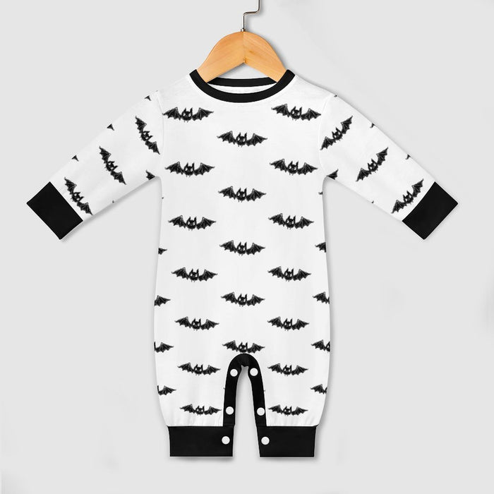 Kooky Bat Cotton Long Sleeve Baby Romper (Babies/Toddlers) - PRE ORDER