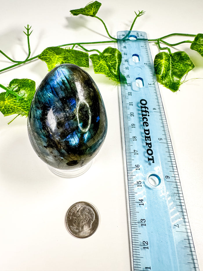 Labradorite Egg (28H)