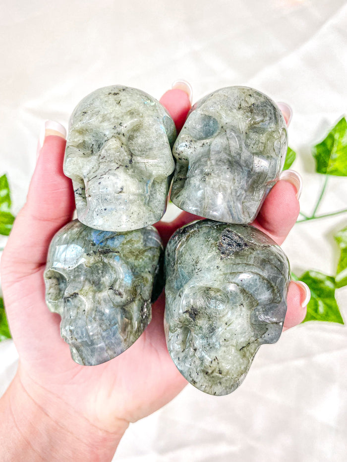 Labradorite Skull