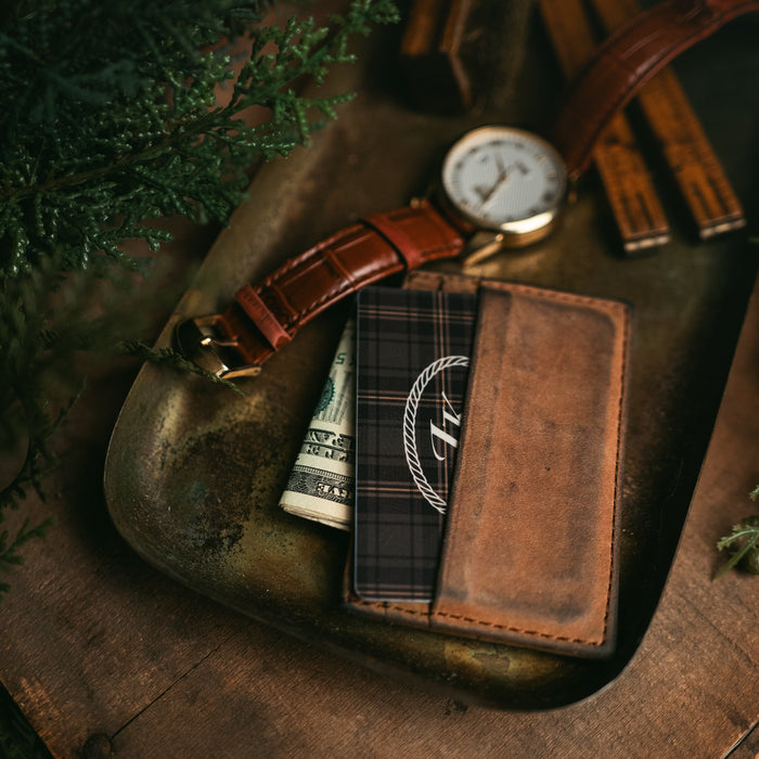Leather Card Case Wallet
