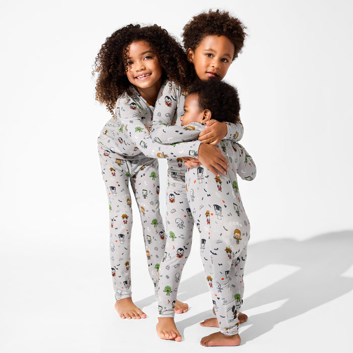 Little Monsters Bamboo Convertible Footie