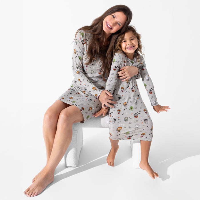 Little Monsters Bamboo Women's Nightgown