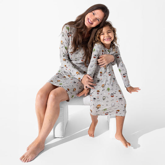Little Monsters Bamboo Women's Nightgown