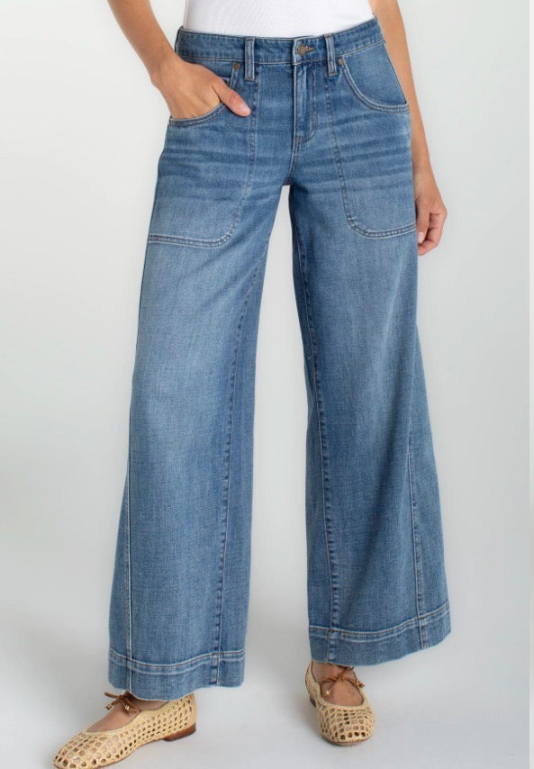 LIVERPOOL STRIDE WIDE LEG W/ UTILITY DETAILS-CULVER-CITY 30-inseam