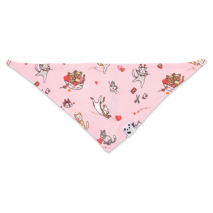 Love Kittens Bamboo Matching Pet Bandana