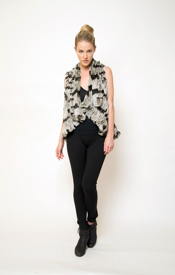 Love Token Deville Fur Vest - LT49-41
