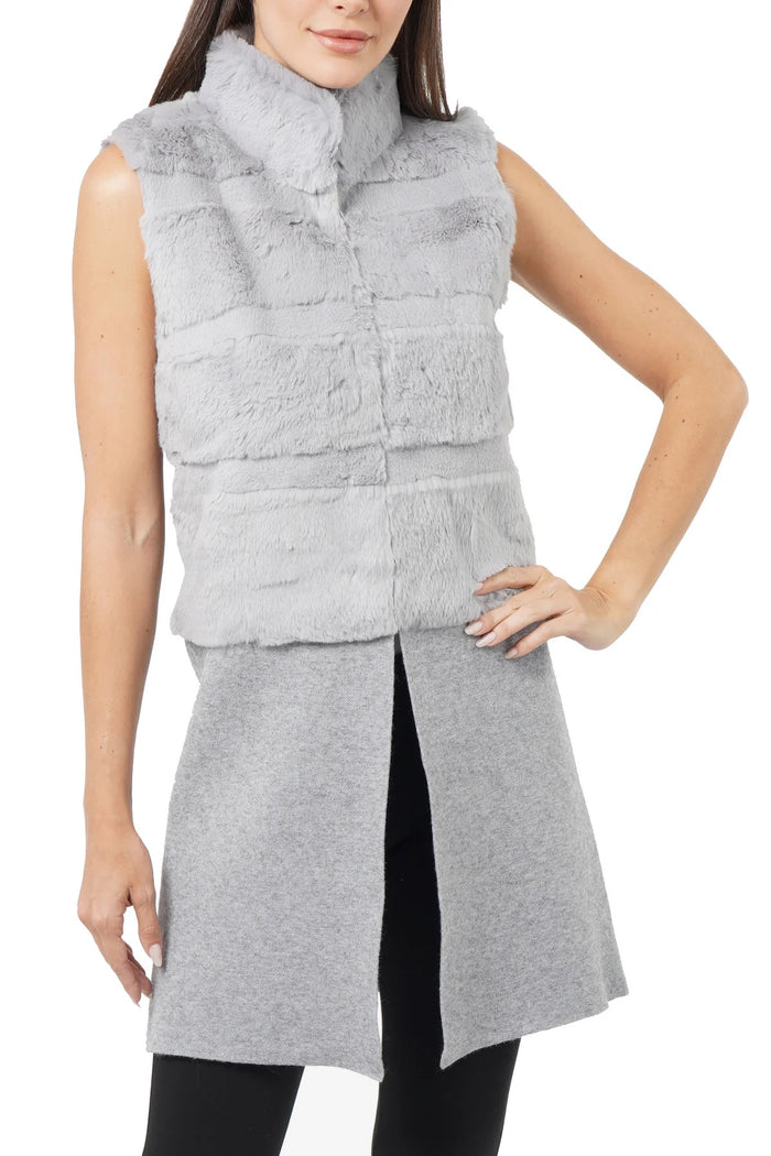 Love Token Earl Genuine Rabbit Vest - LT10-78