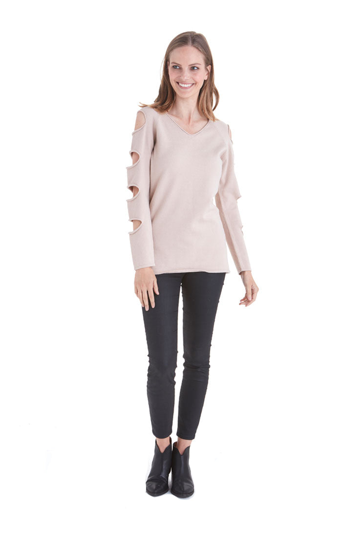 Love Token Gabby Ladder Sleeve Sweater - LT10-75