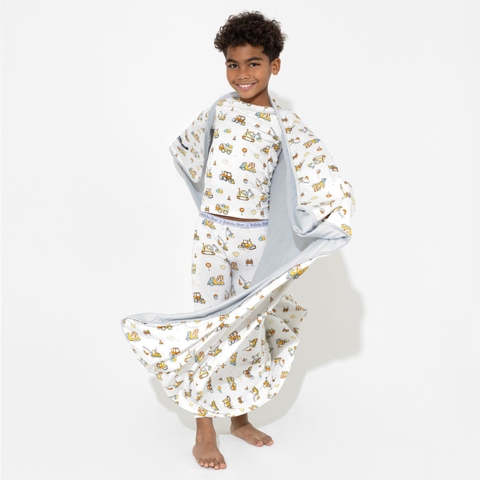 Love Trucks Bamboo Blanket