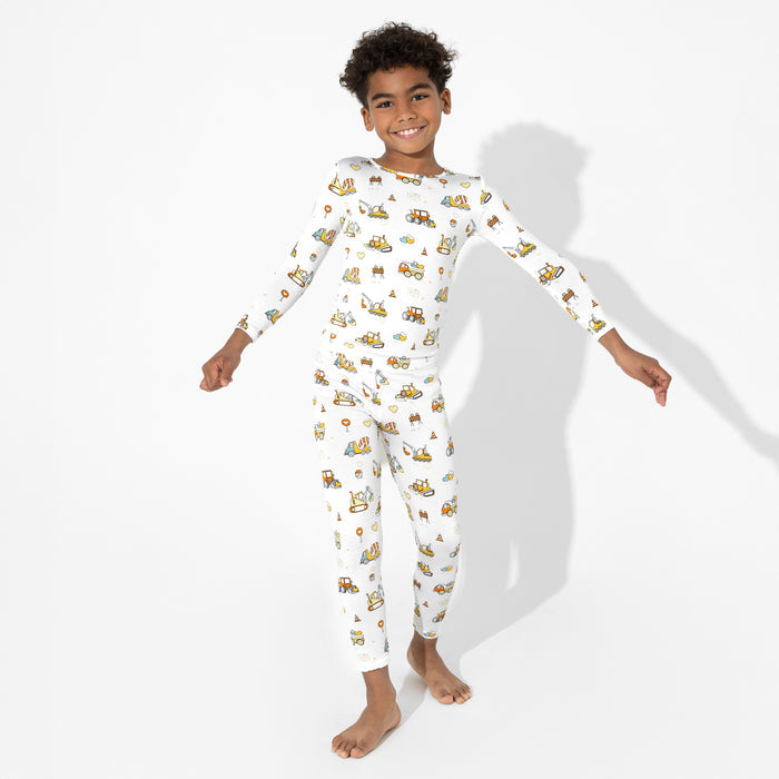 Love Trucks Bamboo Kids Pajamas