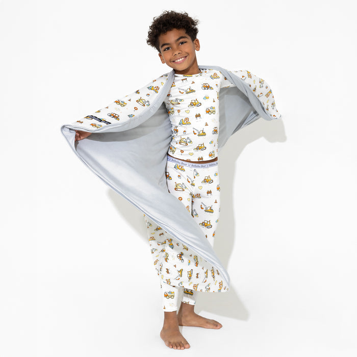 Love Trucks Bamboo Kids Pajamas