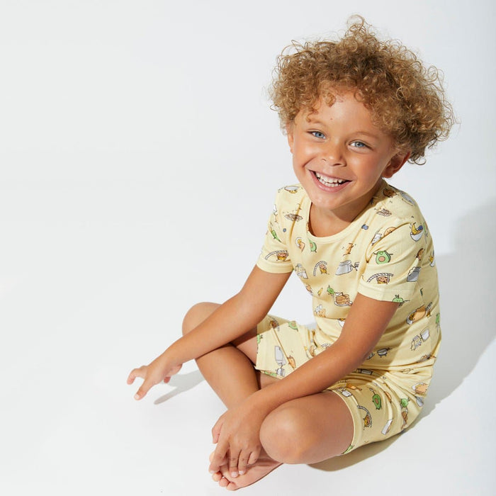 Bamboo Kids Short Sets, Baby Pajamas, Toddler Pajamas, Baby Romper, Bamboo Sleepers, Kids Pajamas, Animal Print Pajamas, Bamboo Baby Sleepwear, Hypoallergenic Baby Pajamas, Comfortable Bamboo Pajamas, Bamboo Baby Pajamas, Little Sleepies Pjs, Infant Pajamas, Summer Kids Pajamas, Kids Two Piece Pajamas, Kids Pajama Set, Cute Print Kids Pajama, Kids Pjs, Bamboo Kids Pjs, Kids Yellow Pajamas