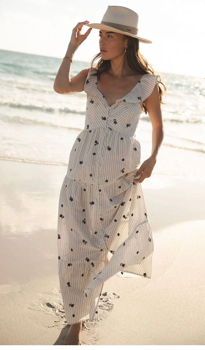 LOVESTITCH Embroidered Dress.
Maribel Embroidered