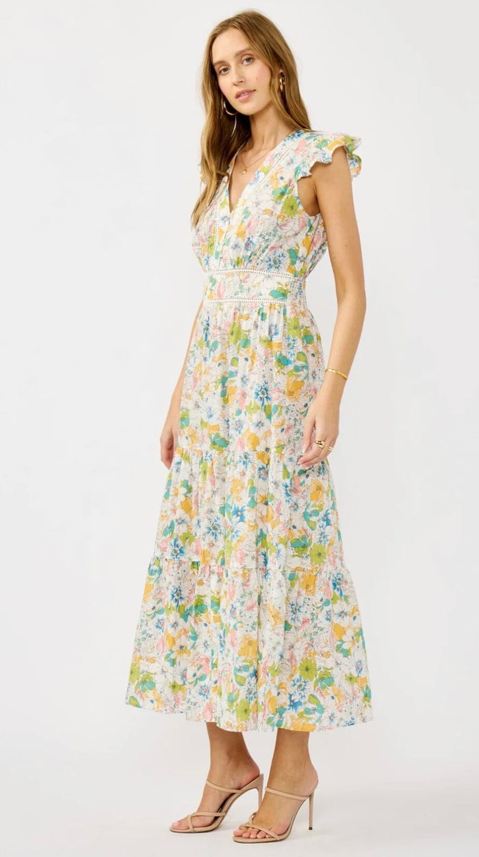 LOVESTITCH Morning Meadow Maxi Dress