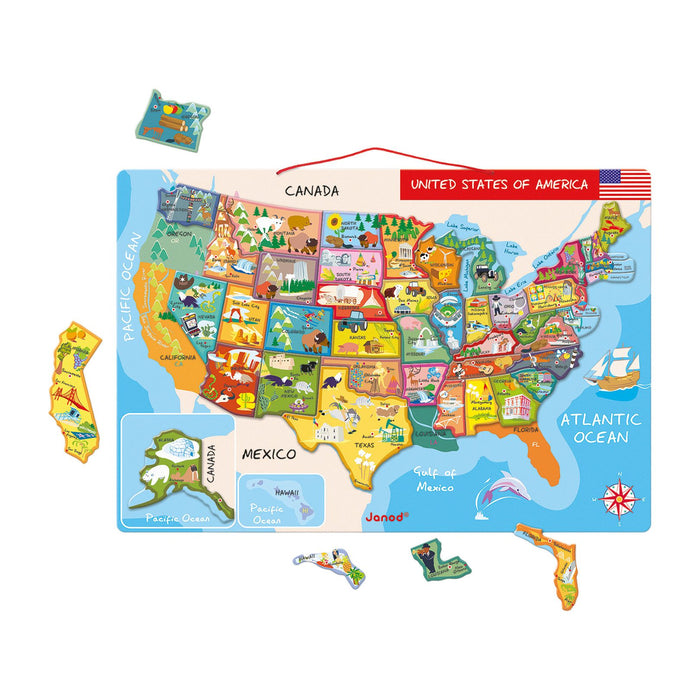 Magnetic USA Map