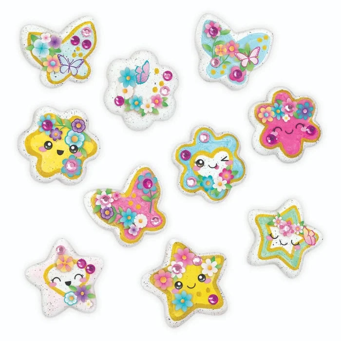 Make It Real - Glowing Garden Rock Dough Set 19 Pce